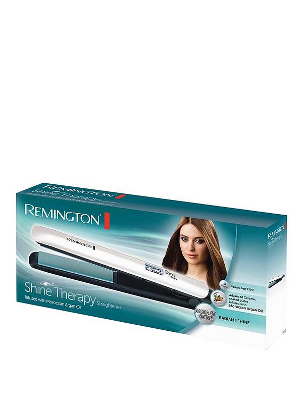 Image 2 of 4 of Remington Shine Therapy Hair Straightener - S8500