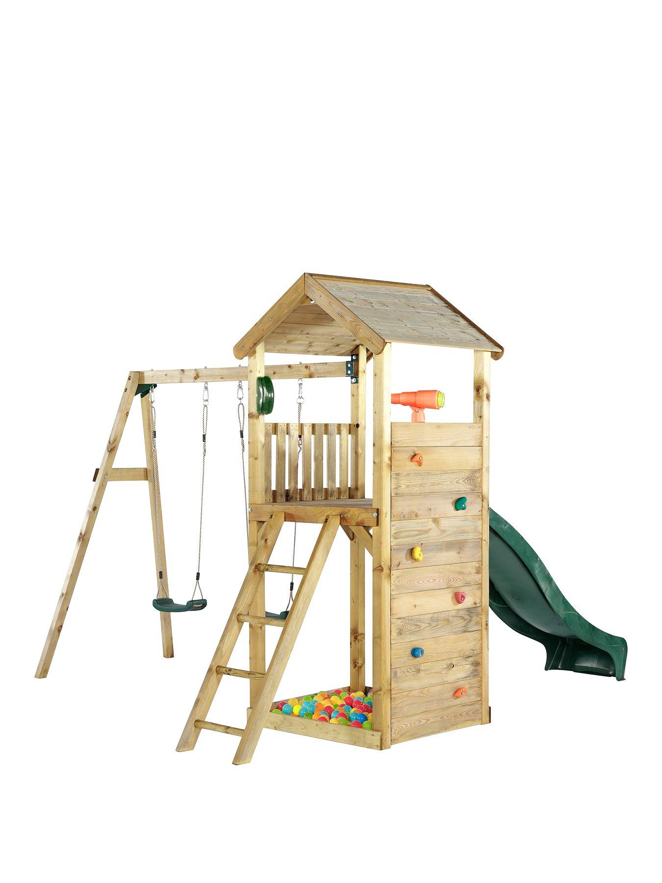 Plum swing and store slide set