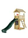 Image thumbnail 1 of 5 of Plum Wooden Lookout Tower Play Centre with Slide, Climbing Wall and Sand Pit