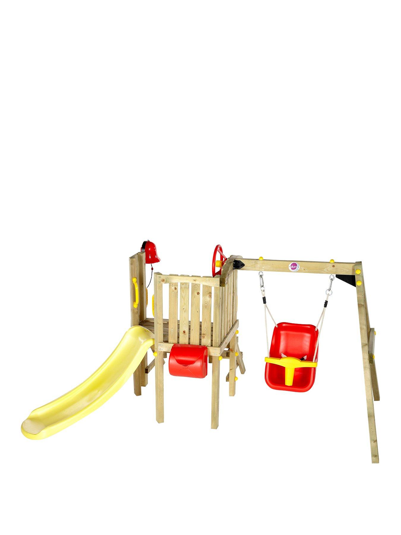 Plum Toddlers Tower Wooden Play Centre