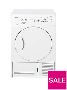 Beko DC7112W 7kg Condenser Dryer - White