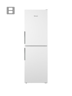 Hotpoint Day 1 LEX85N1W 60cm Wide, Frost-Free Fridge Freezer, A+ Energy Rating - White