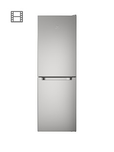 Indesit LD70N1S 60cm Frost-Free Fridge Freezer A+ Energy Rating - Silver