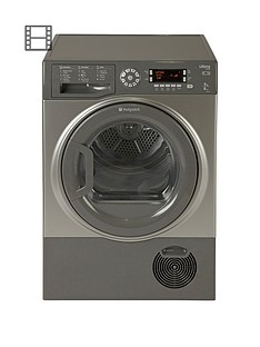 Hotpoint Ultima S-Line SUTCD97B6GM 9kg Sensor Condenser Tumble Dryer - Graphite