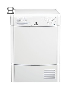 Indesit Ecotime IDC8T3B 8kg Load Condenser Tumble Dryer - White