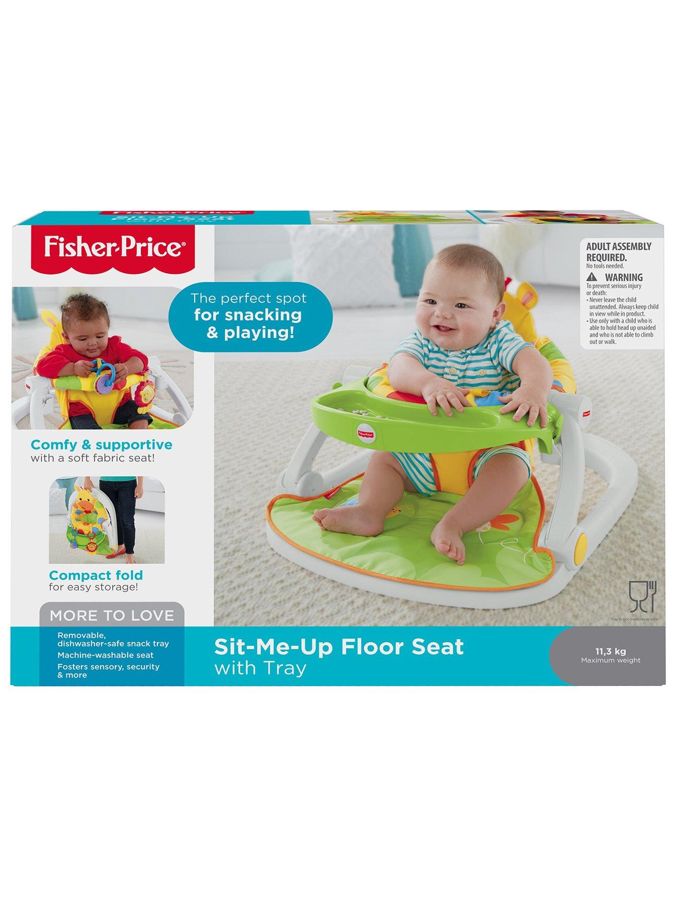 Fisher Price Giraffe Sit Me Up Floor Seat with Tray Very