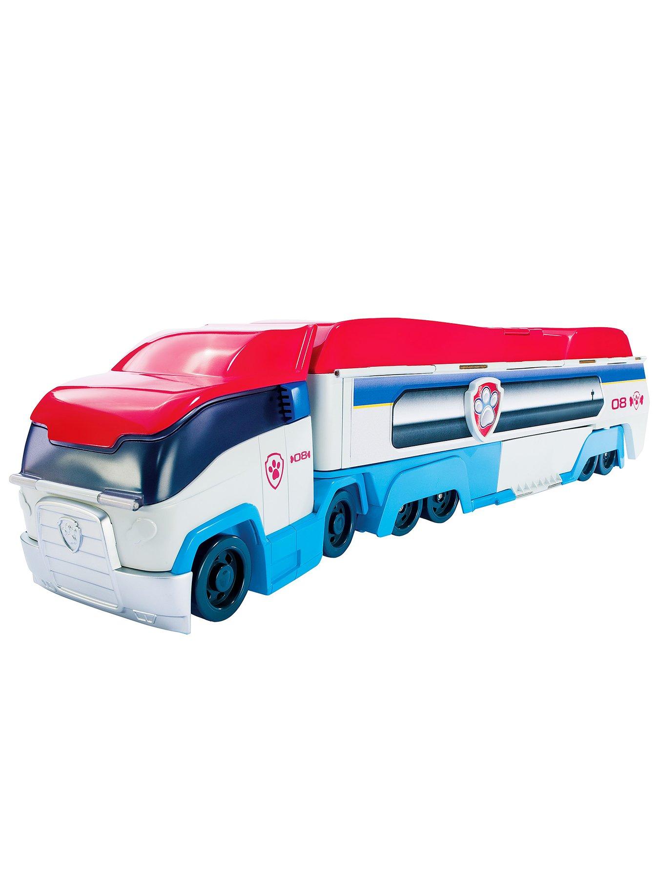 paw patrol truck toy