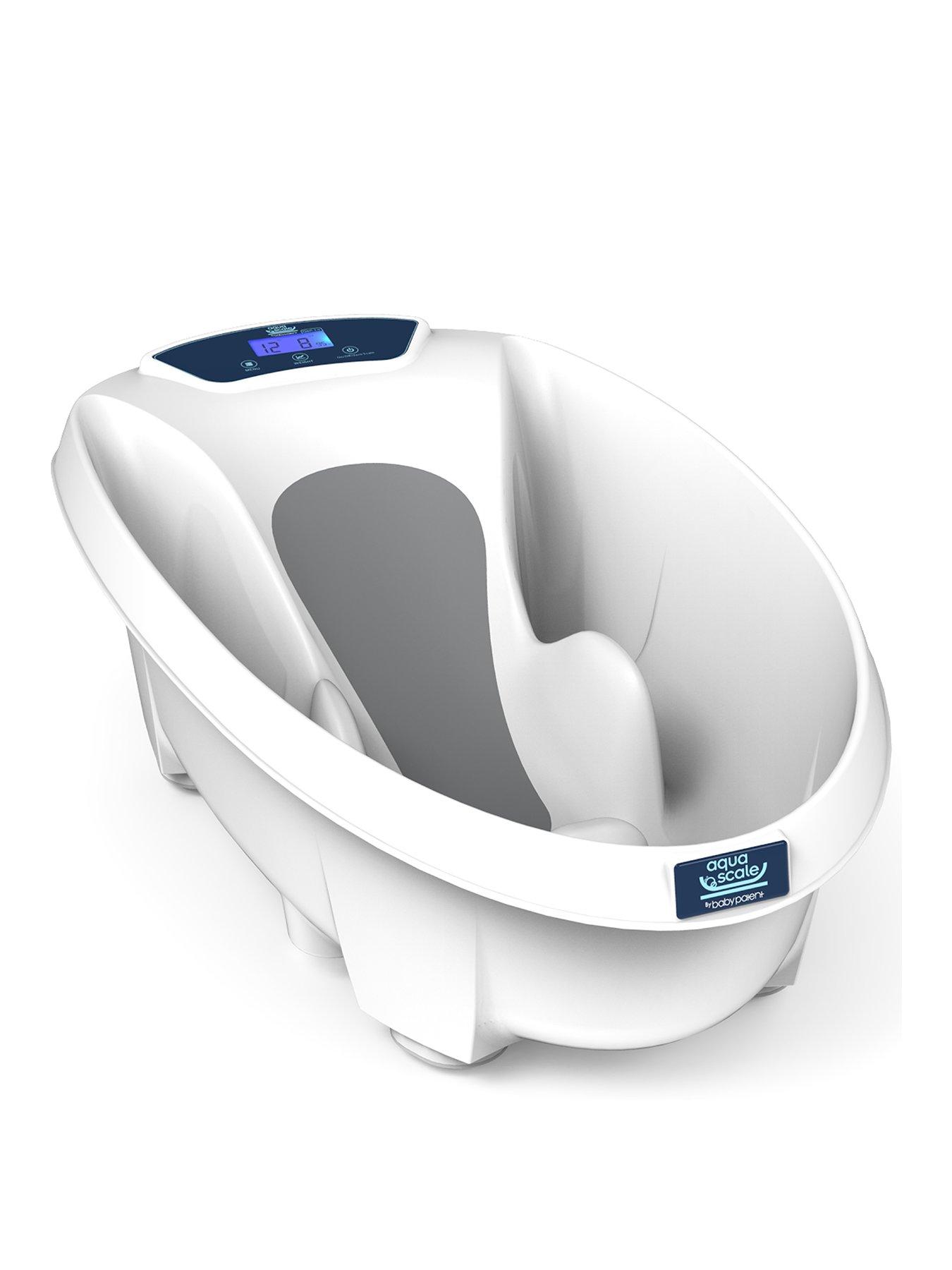 Aqua Scale 3.0 Next Generation Baby Bath with Scale - White