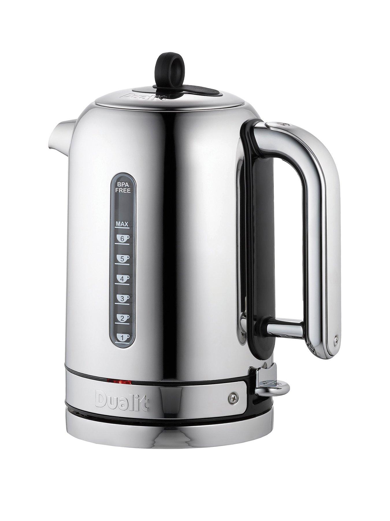 220V Retro Electric Kettle Fully Food Grade 304 Stainless Steel No