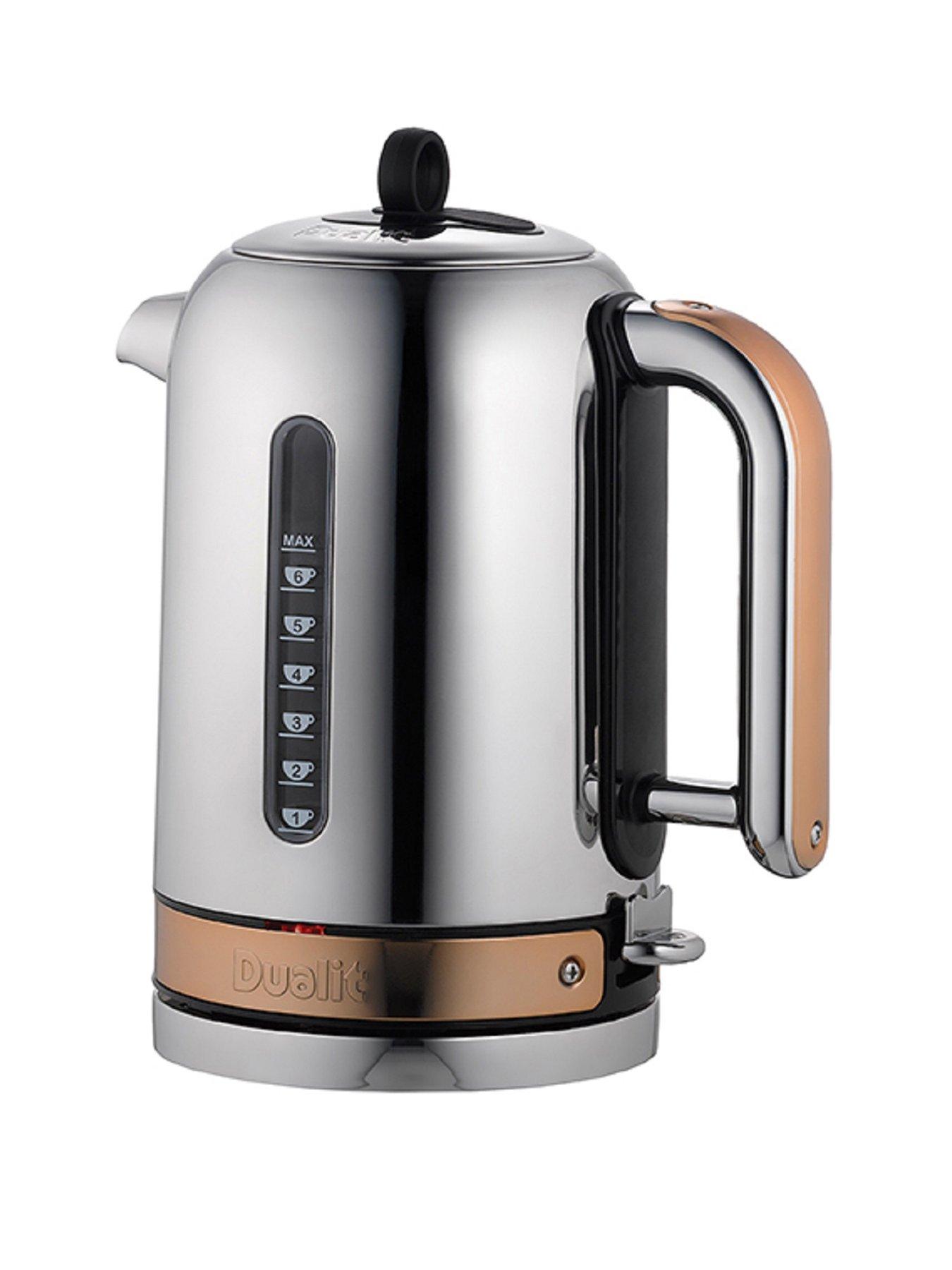 Product photograph of Dualit Classic Copper 1 7l Kettle from very.co.uk