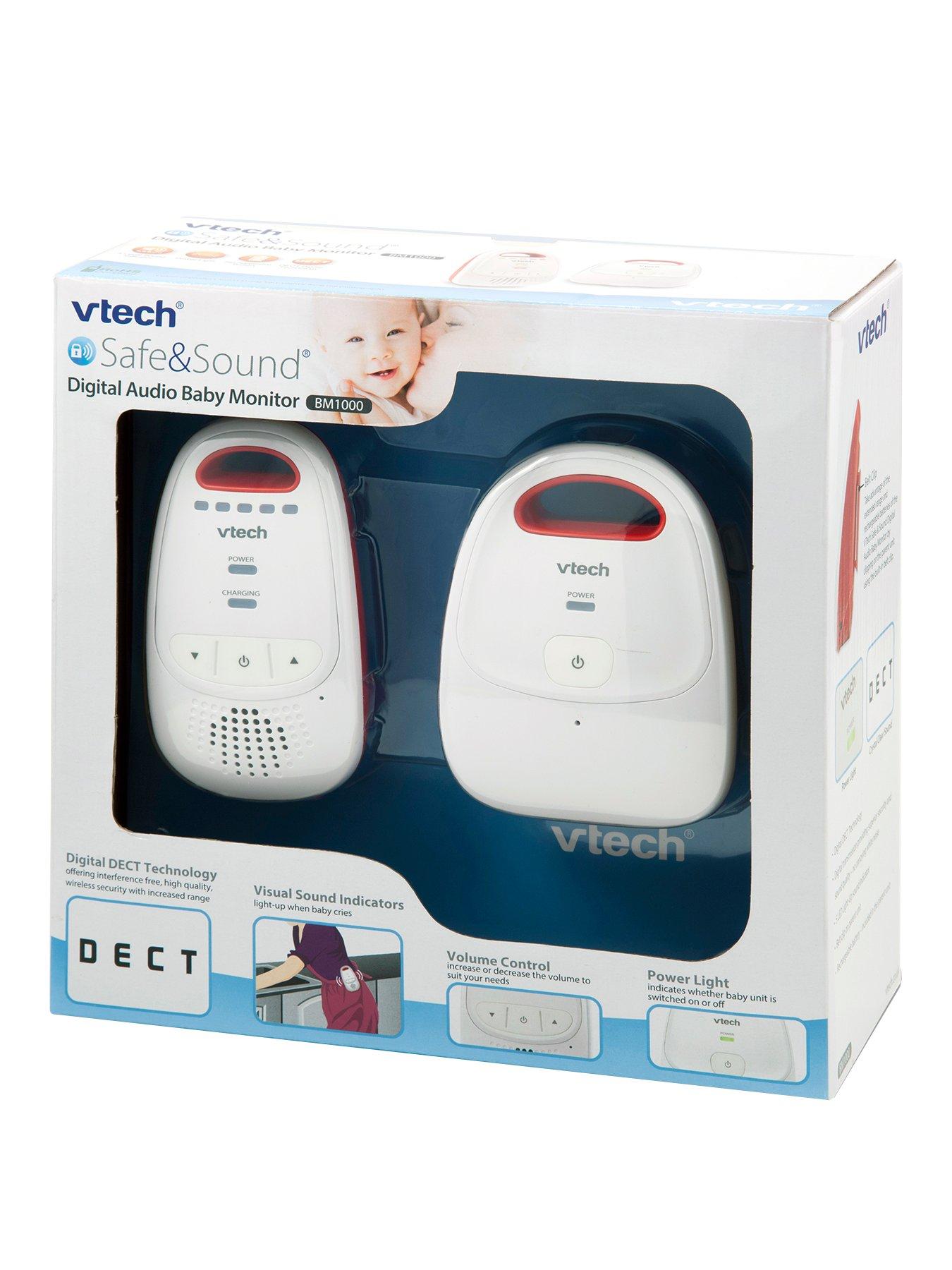 safe and sound digital audio baby monitor