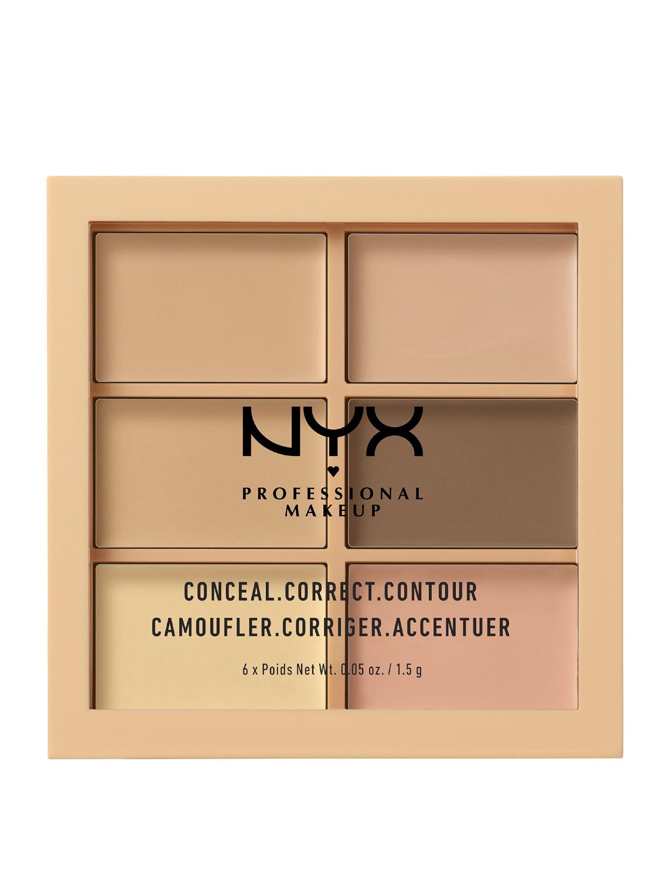 Image 1 of 1 of NYX PROFESSIONAL MAKEUP 3-Piece Palette - Conceal, Correct, Contour
