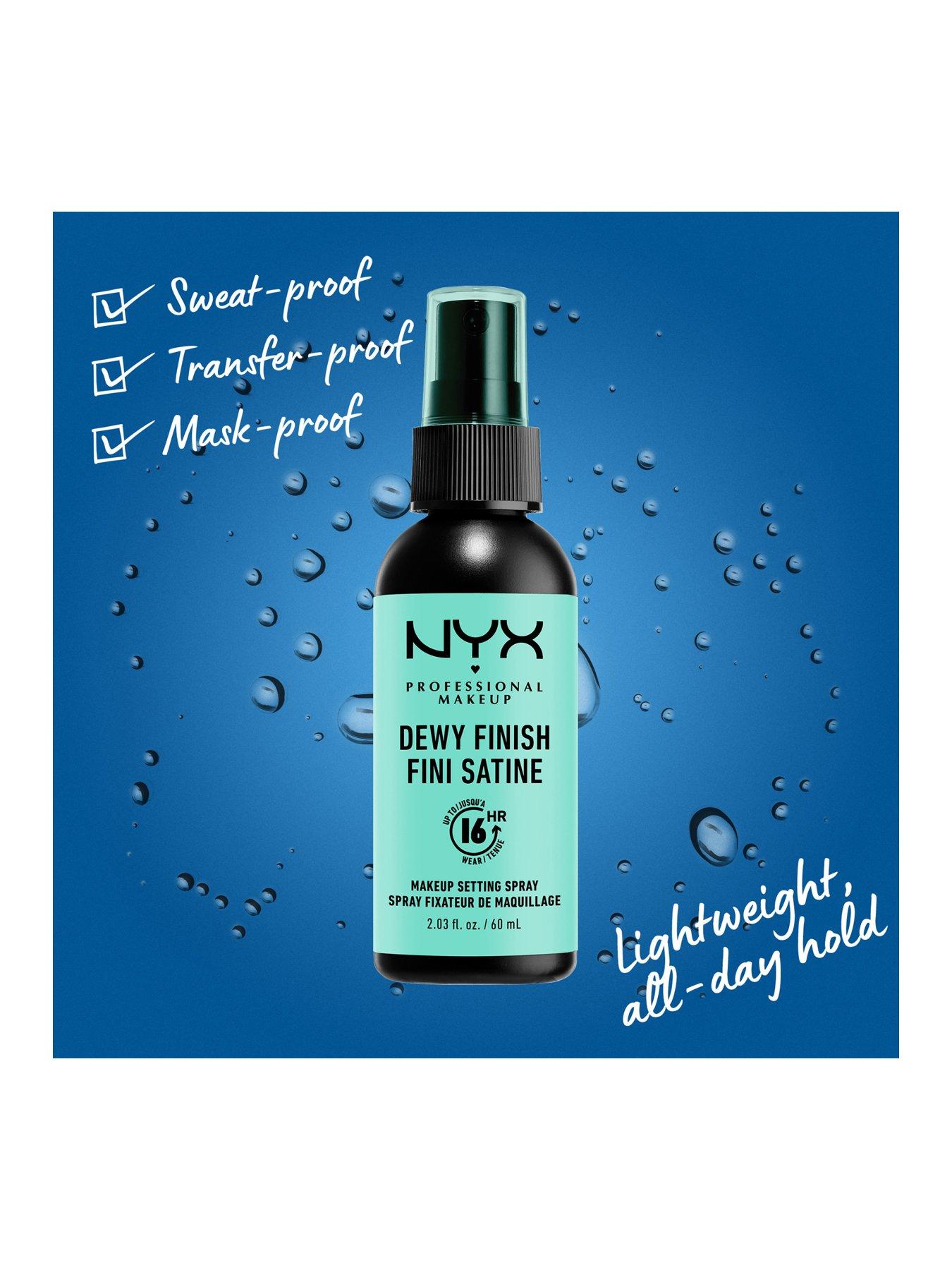 Image 4 of 6 of NYX PROFESSIONAL MAKEUP Make Up Setting Spray - Dewy Finish/Long Lasting