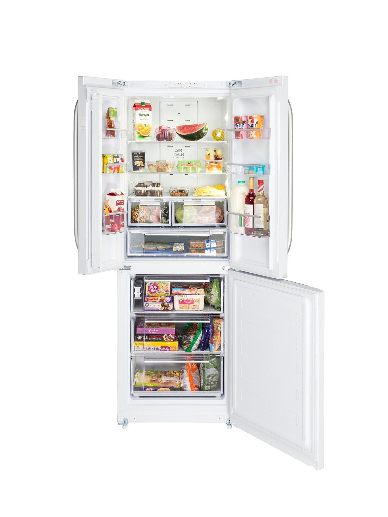 Hotpoint Ffu3dw1 American Style 70cm Wide Frost Free Fridge Freezer White Very Co Uk