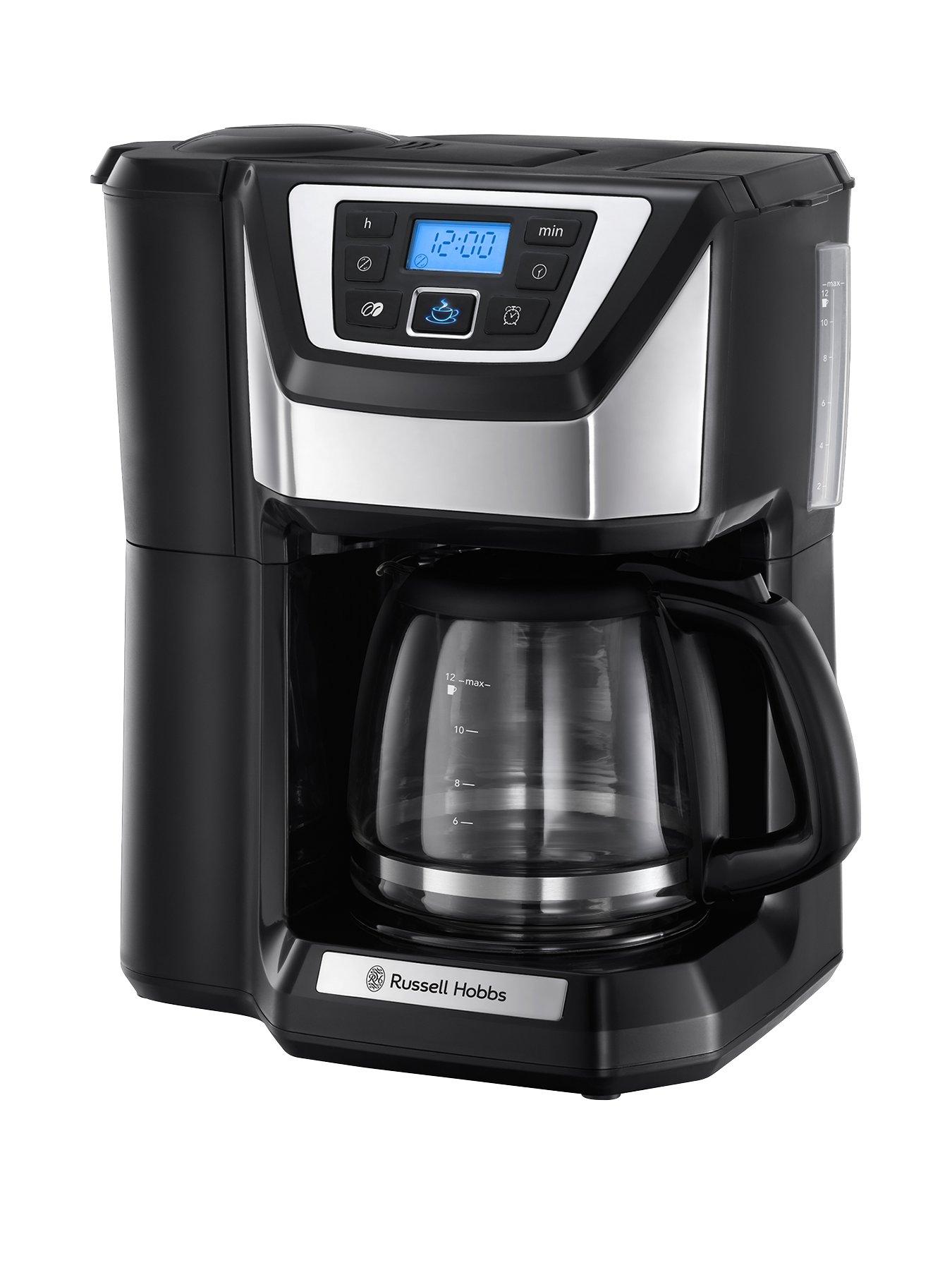 Product photograph of Russell Hobbs Chester Grind And Brew Coffee Machine - 22000 from very.co.uk