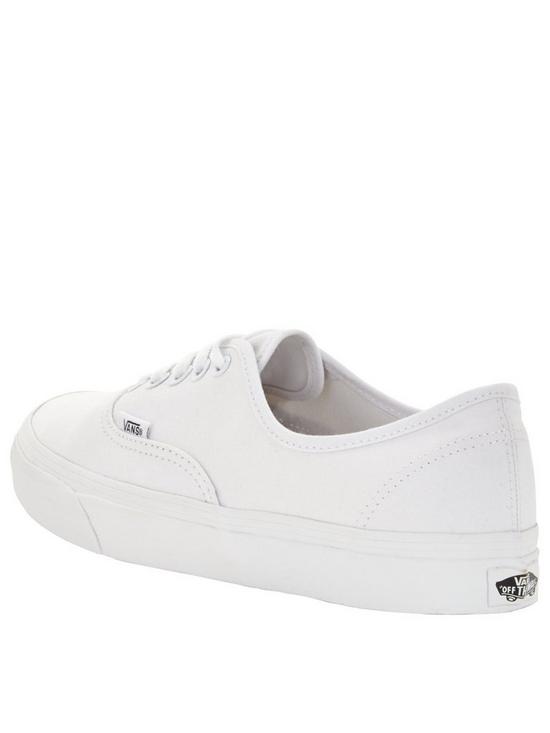 stillFront image of vans-authentic-trainers-white