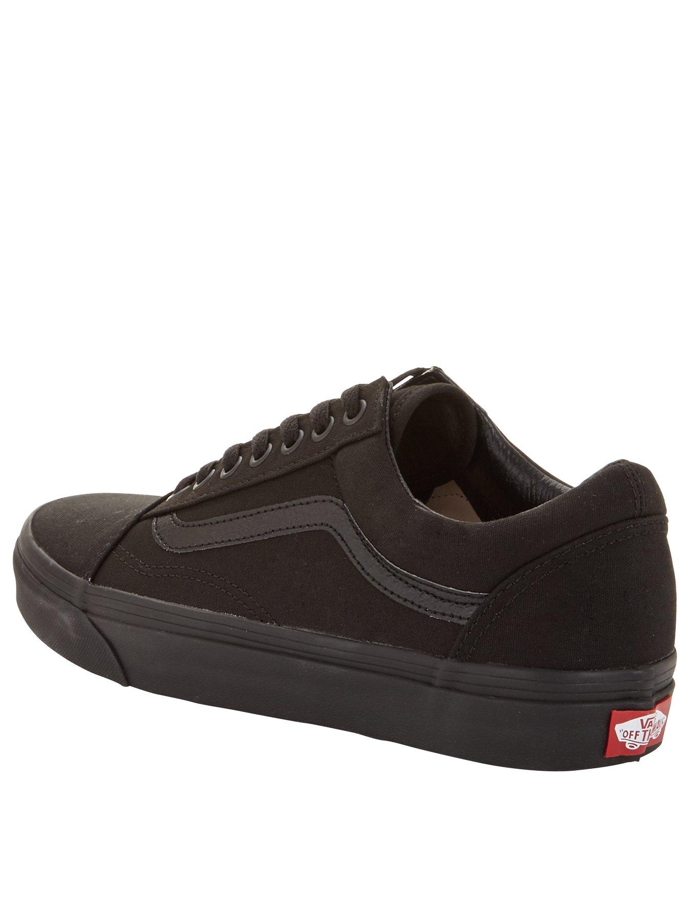 Vans total black sale