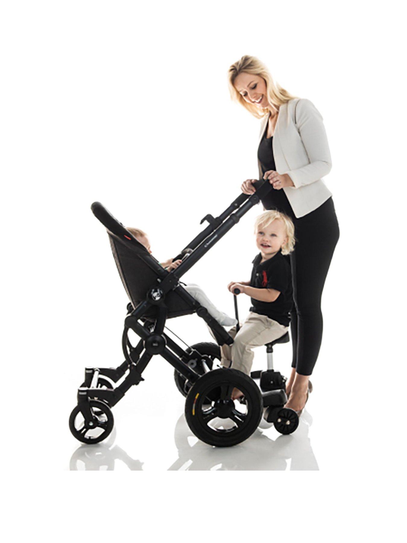 stroller board with seat