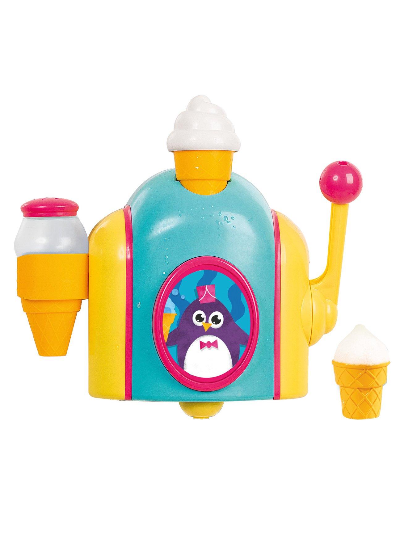 Tomy Children Kids Foam Cone Factory Bath Shower Babies Toddler Fun Toy Set 