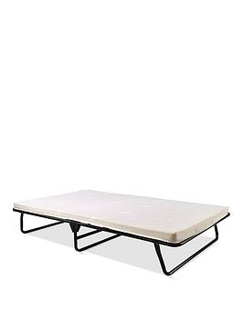 Product photograph of Jaybe Value Folding Bed With Memory E-fibre Reg Mattress - Single - Single from very.co.uk