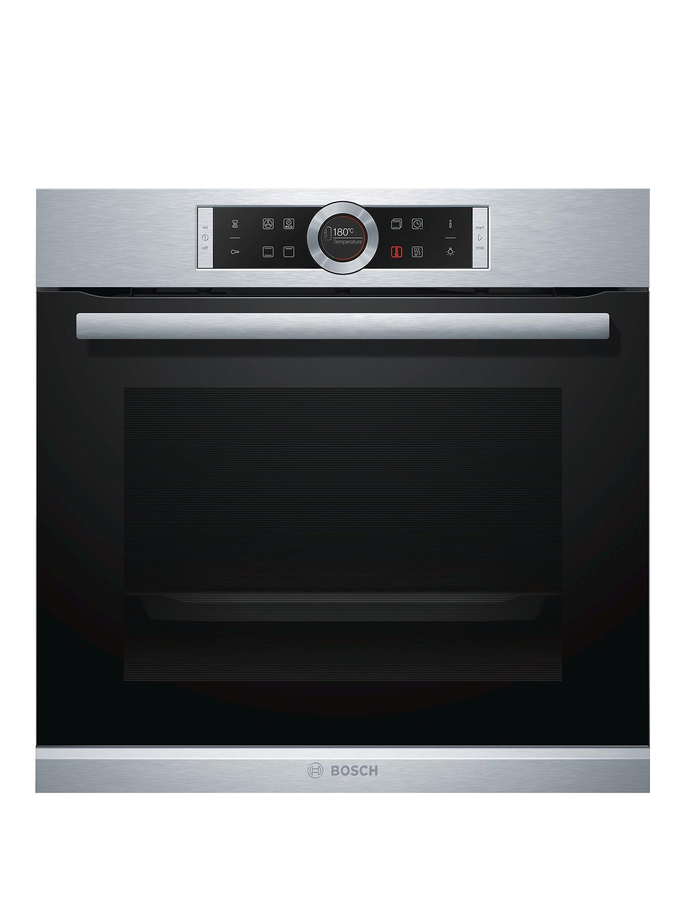 Bosch Serie 8 Hbg634Bs1B Built-In Electric Single Oven - Stainless Steel