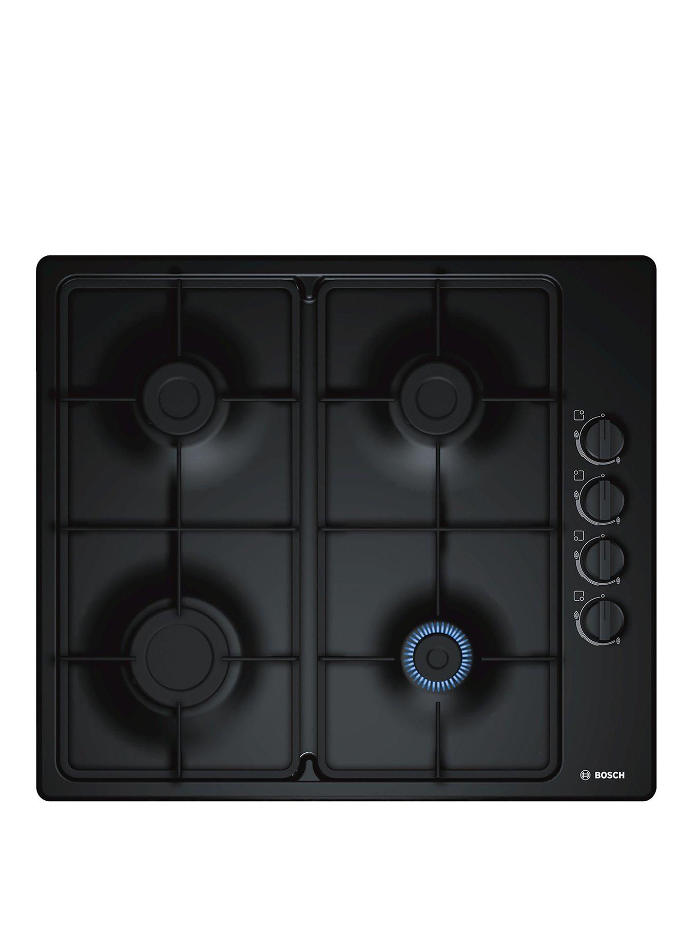Bosch Serie 2 Pbp6B6B60 Gas Hob With Integrated Controls - Black