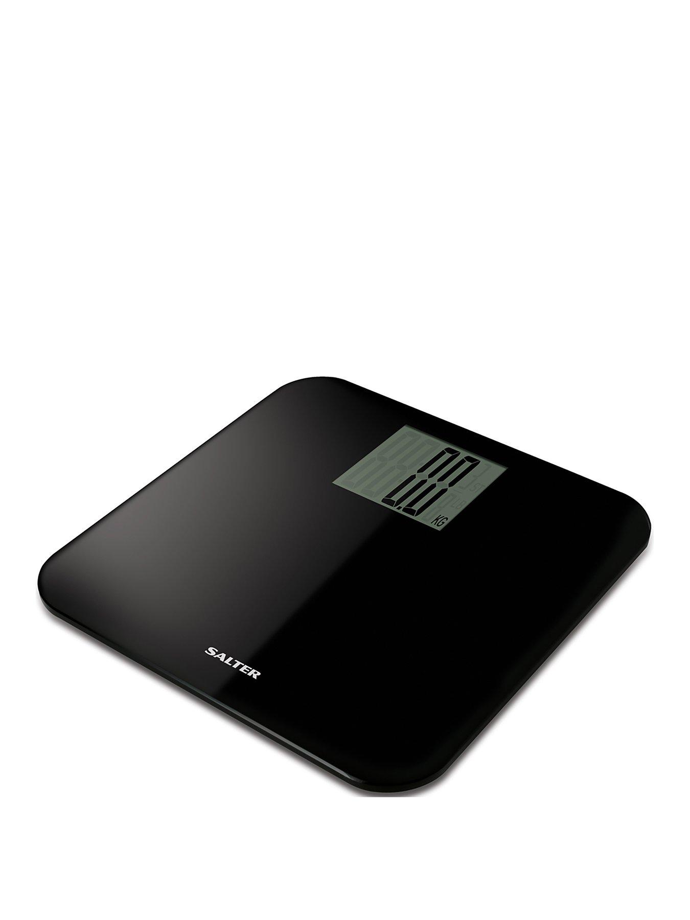 Product photograph of Salter Max Black Electronic Scale 9049 from very.co.uk