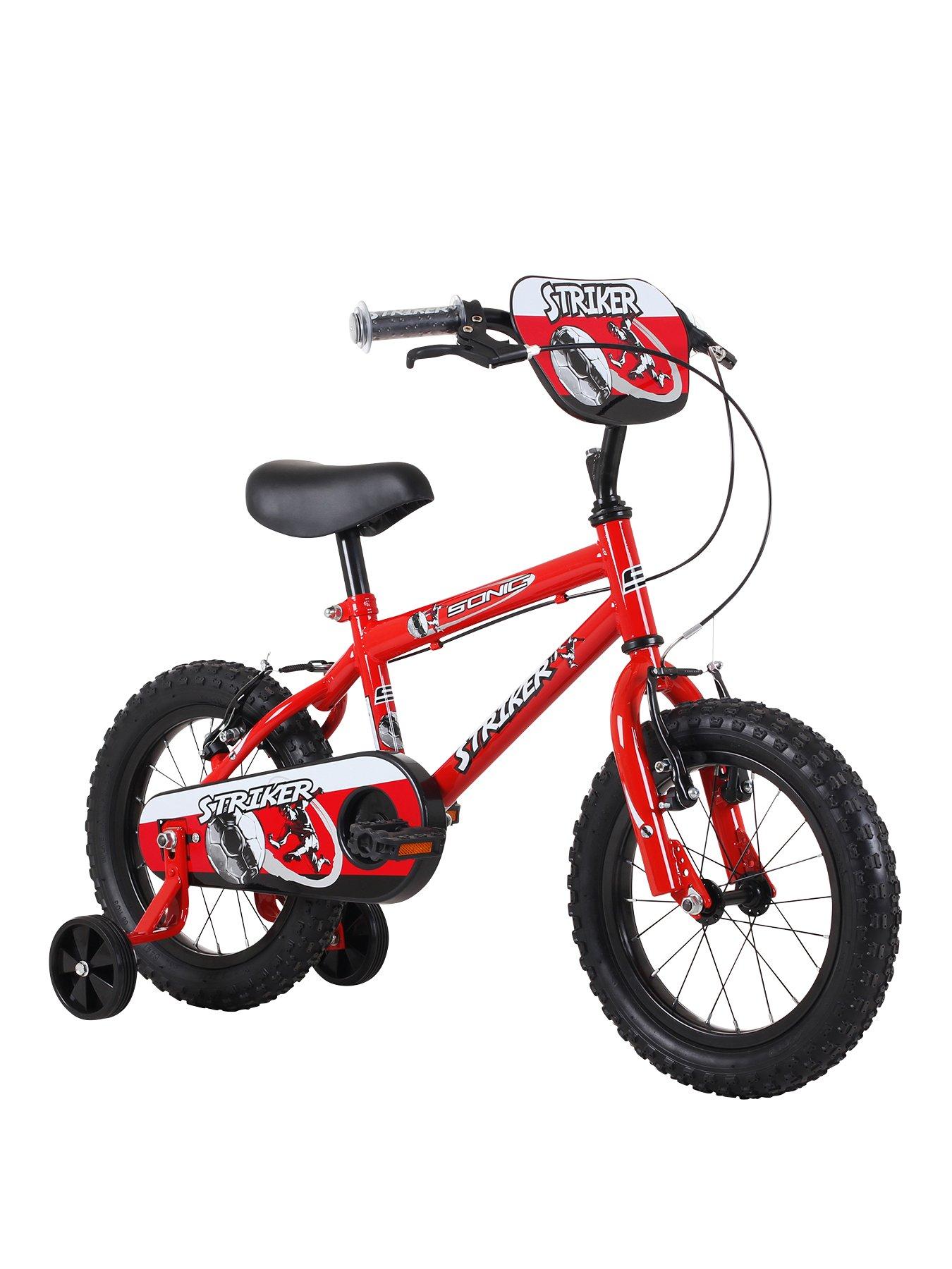 boys bike with stabilisers