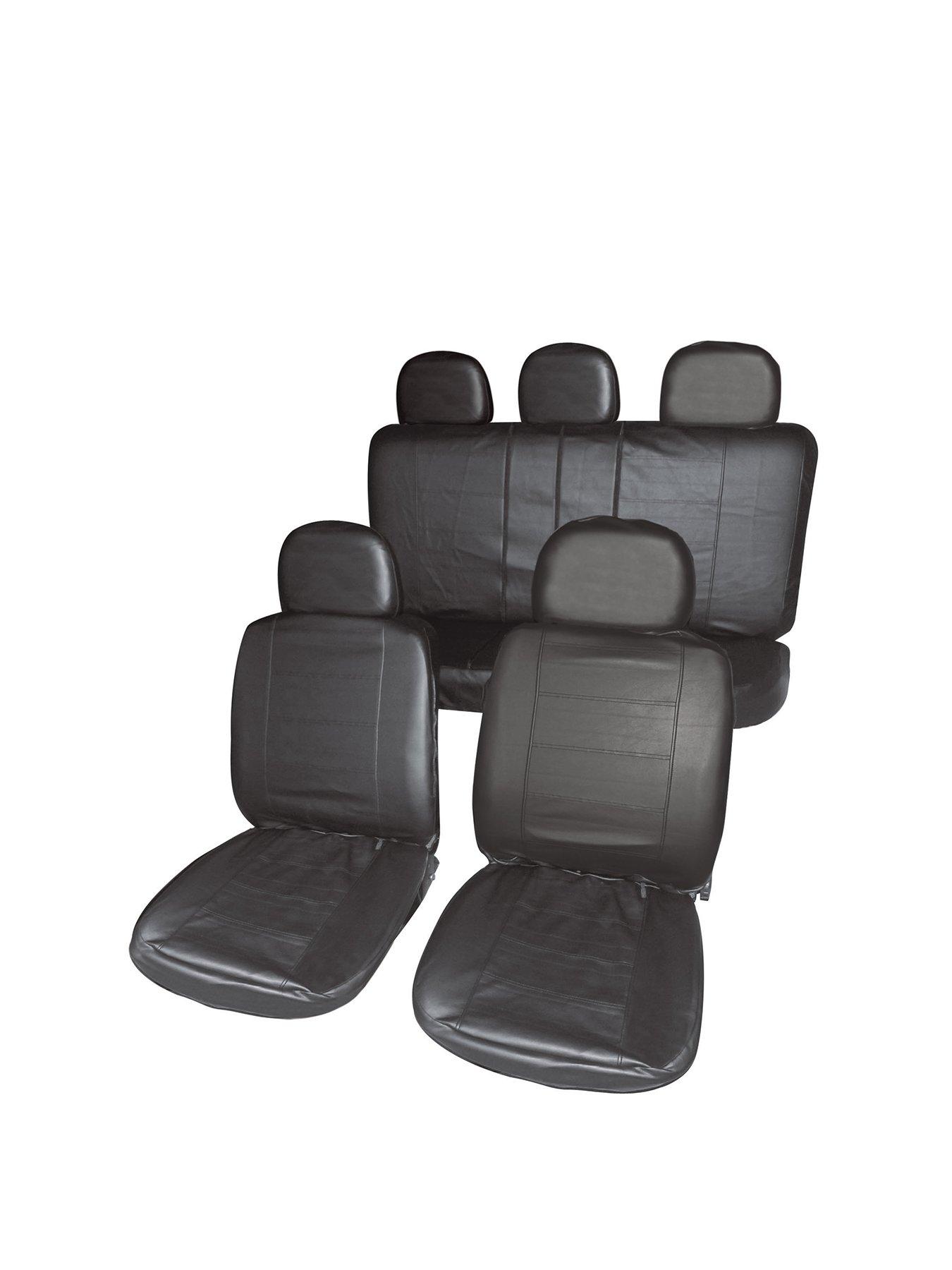Product photograph of Streetwize Accessories Leather Look Car Cover Seats from very.co.uk