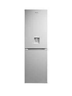 Candy CCBF5182AWK 55cm Frost Free Fridge Freezer with Water Dispenser - Silver