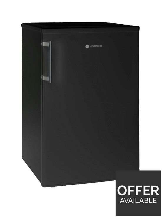 front image of hoover-hvtlu542bhk-under-counter-freezer-black