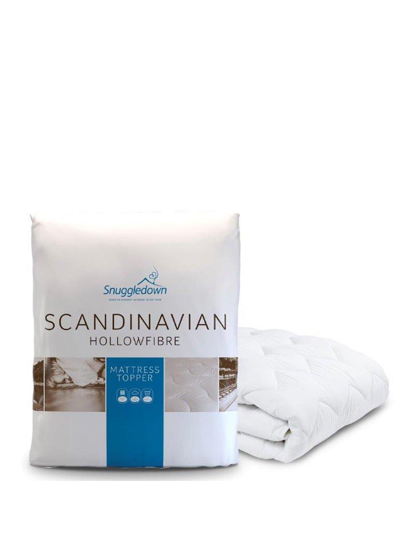 Snuggledown Of Norway Scandinavian Hollowfibre Mattress Topper