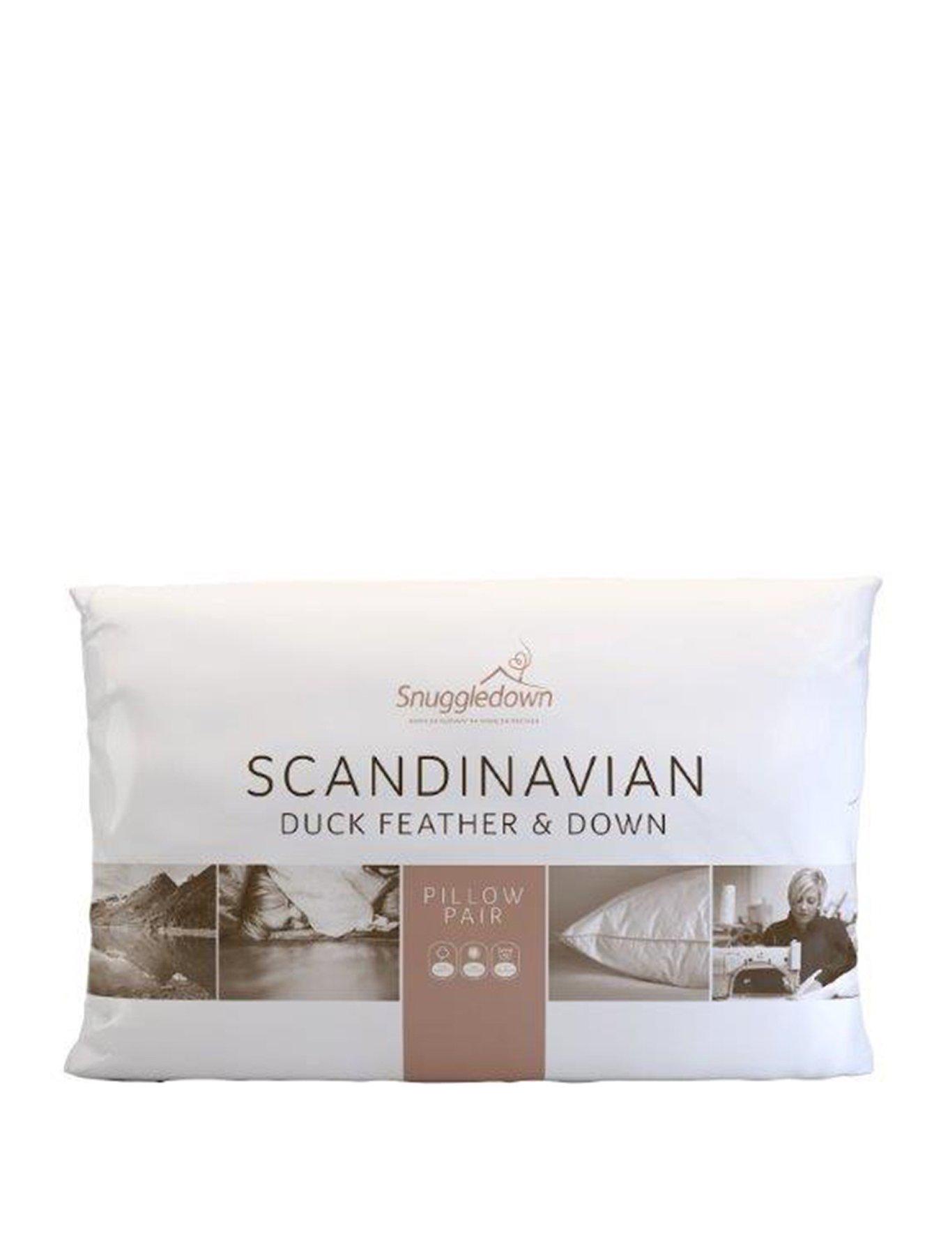 Snuggledown Of Norway Scandinavian Duck Feather And Down Pillow