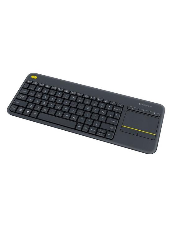stillFront image of logitech-k400-keyboard-black