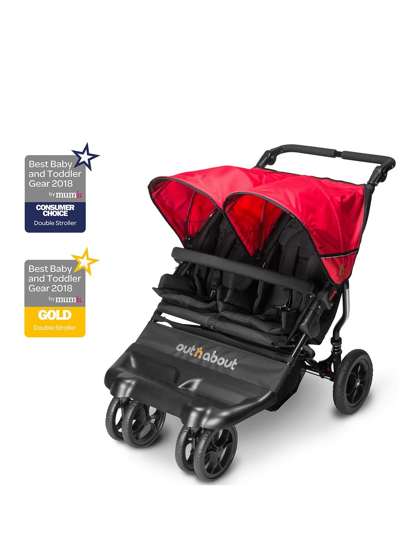 very double pram