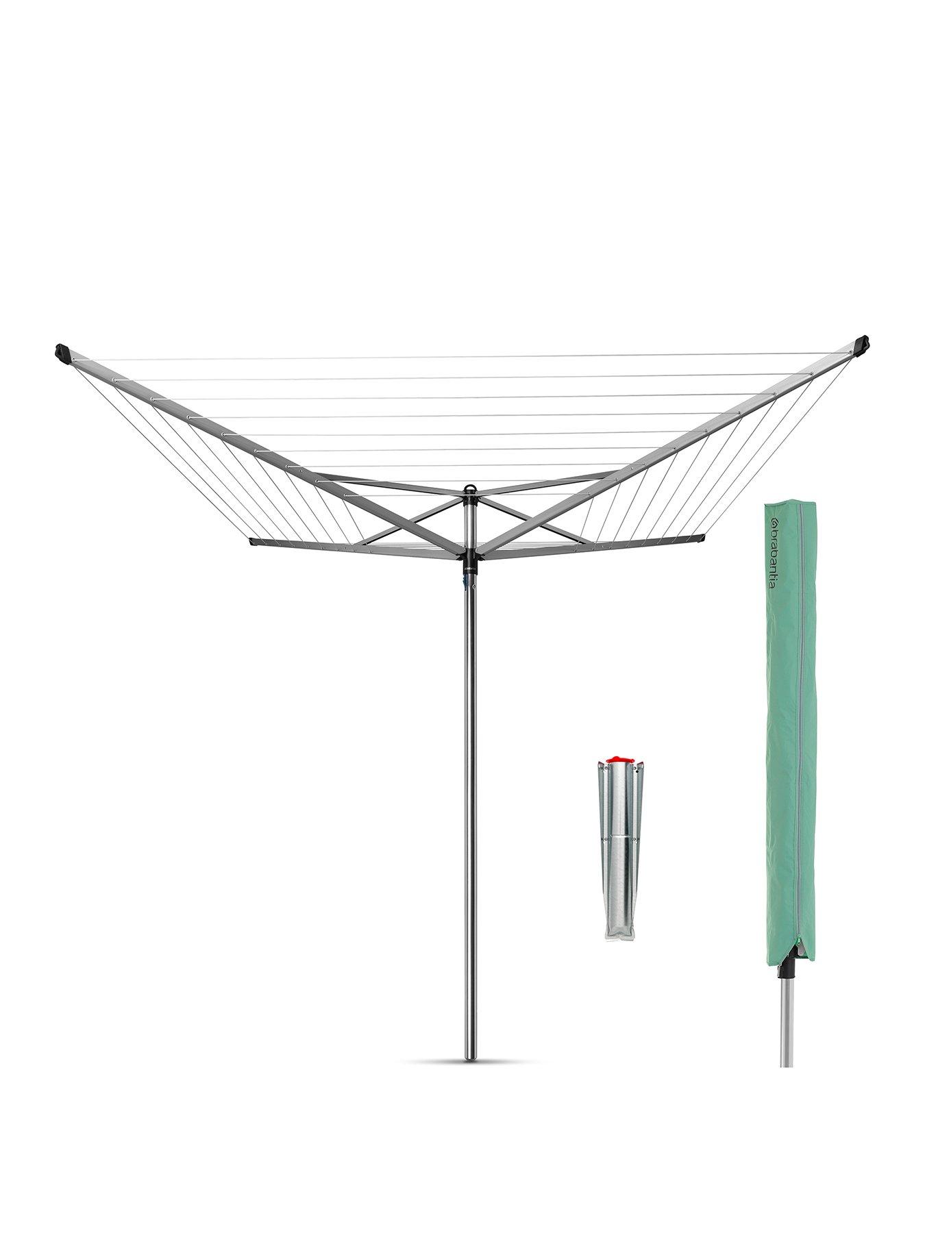 Image 1 of 1 of Brabantia Topspinner Rotary Airer with Metal Spear &ndash; 50m Area