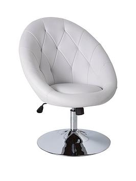 Product photograph of Very Home Odyssey Leisure Chair - White from very.co.uk