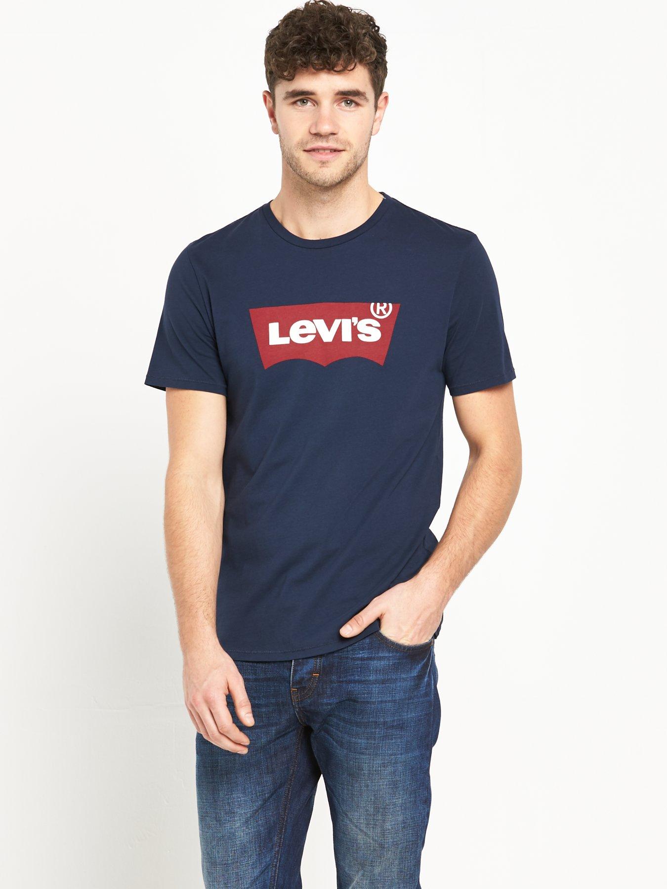 levi's navy blue t shirt