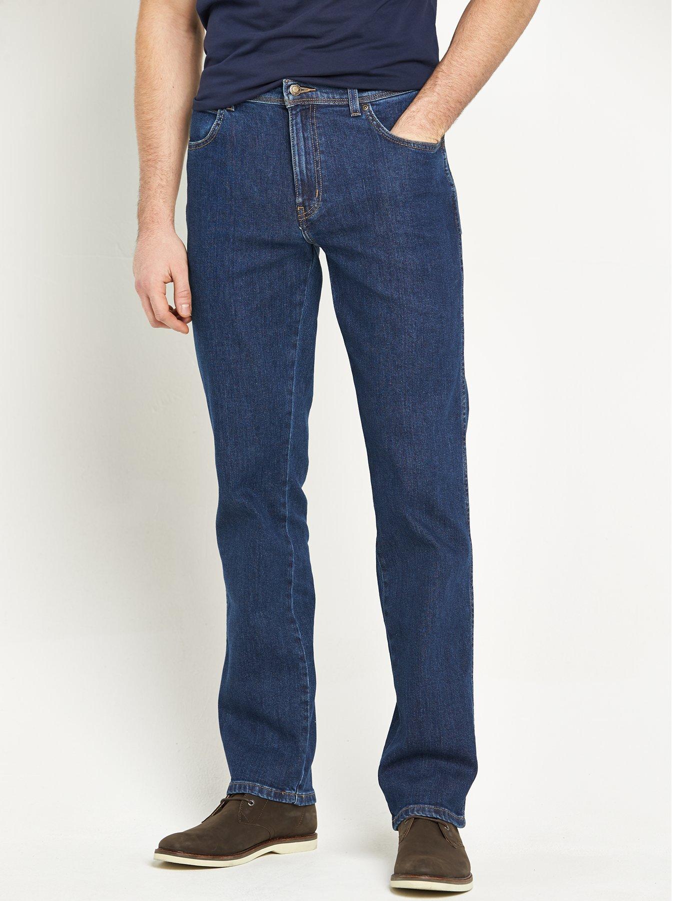 undefined Texas Straight Fit Jeans - Darkstone