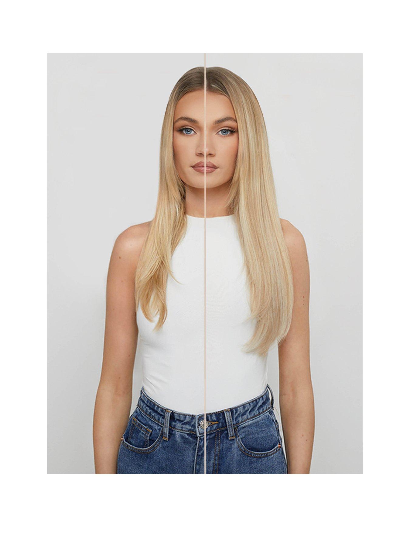 undefined Double Hair Set Clip-In Extensions 18 Inch 100% Remy Hair