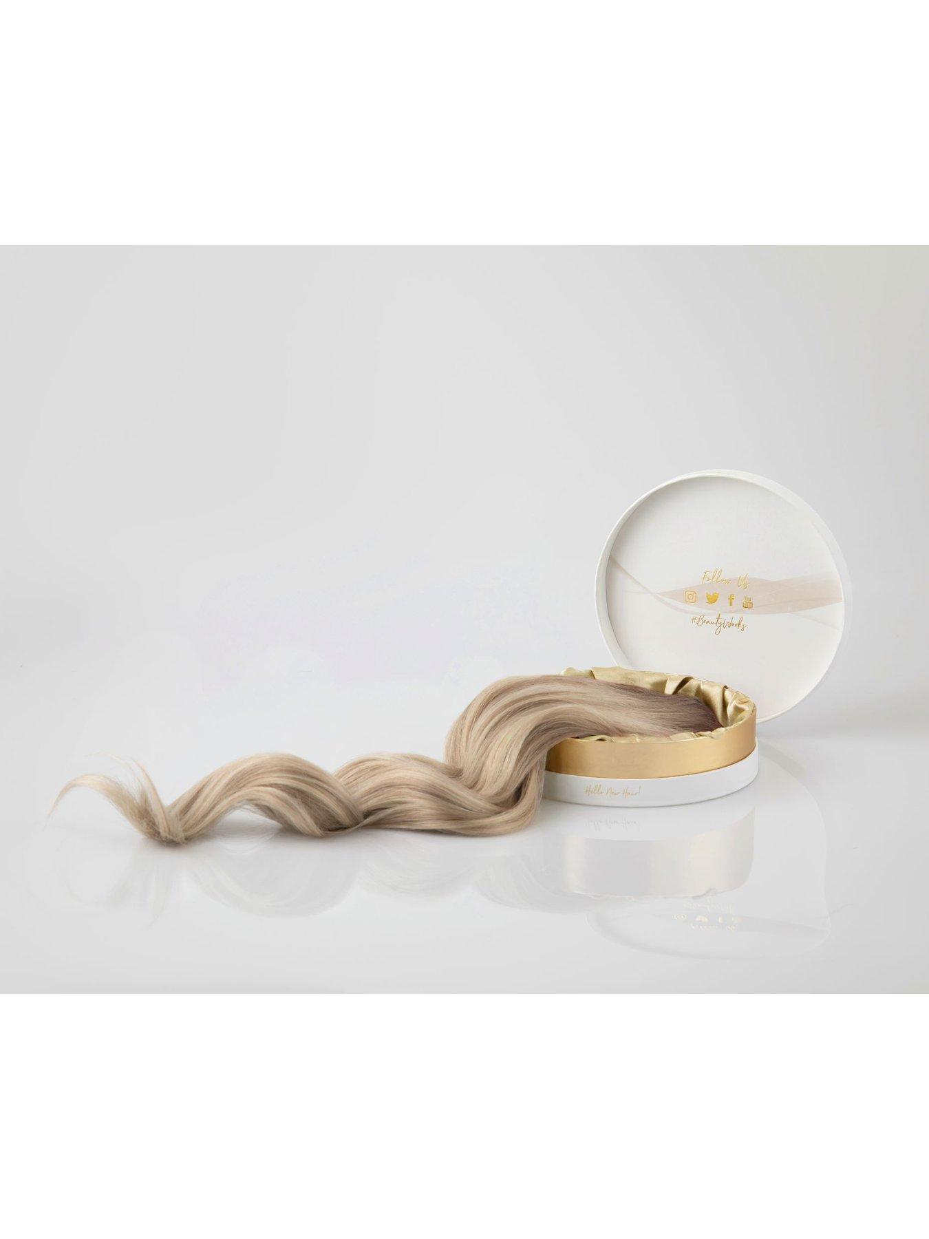 Image 3 of 5 of Beauty Works Double Hair Set Clip-In Extensions 18 Inch 100% Remy Hair