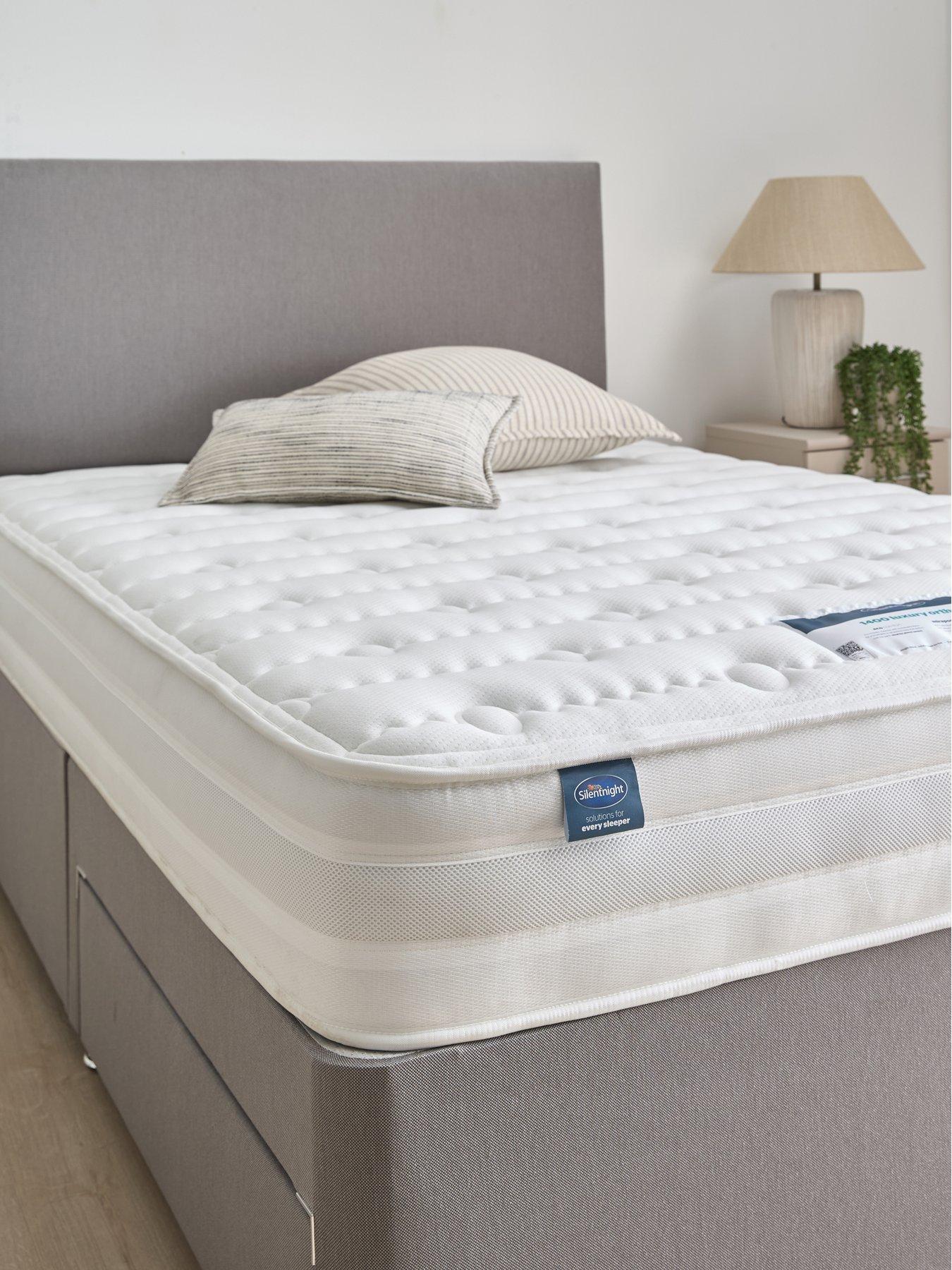 Silentnight 1400 Pocket Ortho Divan Bed Options - Firm