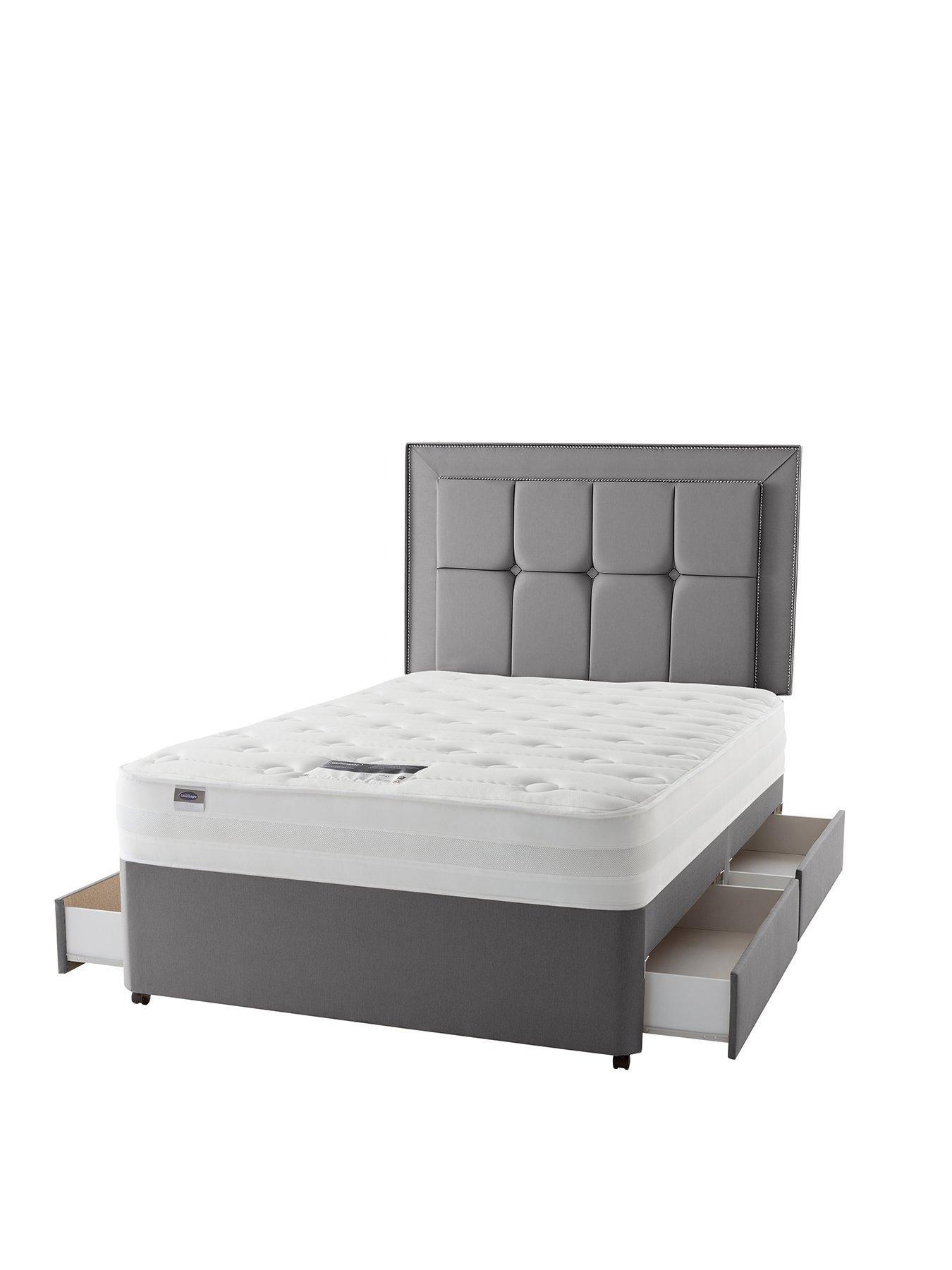 Silentnight 1400 Pocket Ortho Divan Bed Options - Firm