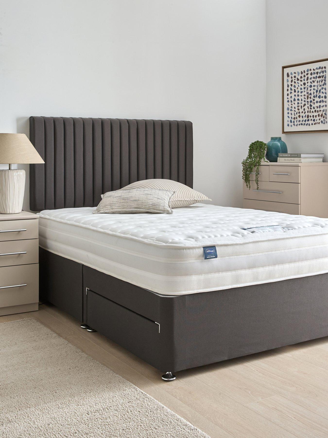 Image 1 of 5 of Silentnight 1400 Pocket Ortho Divan Bed with Storage Options - Firm