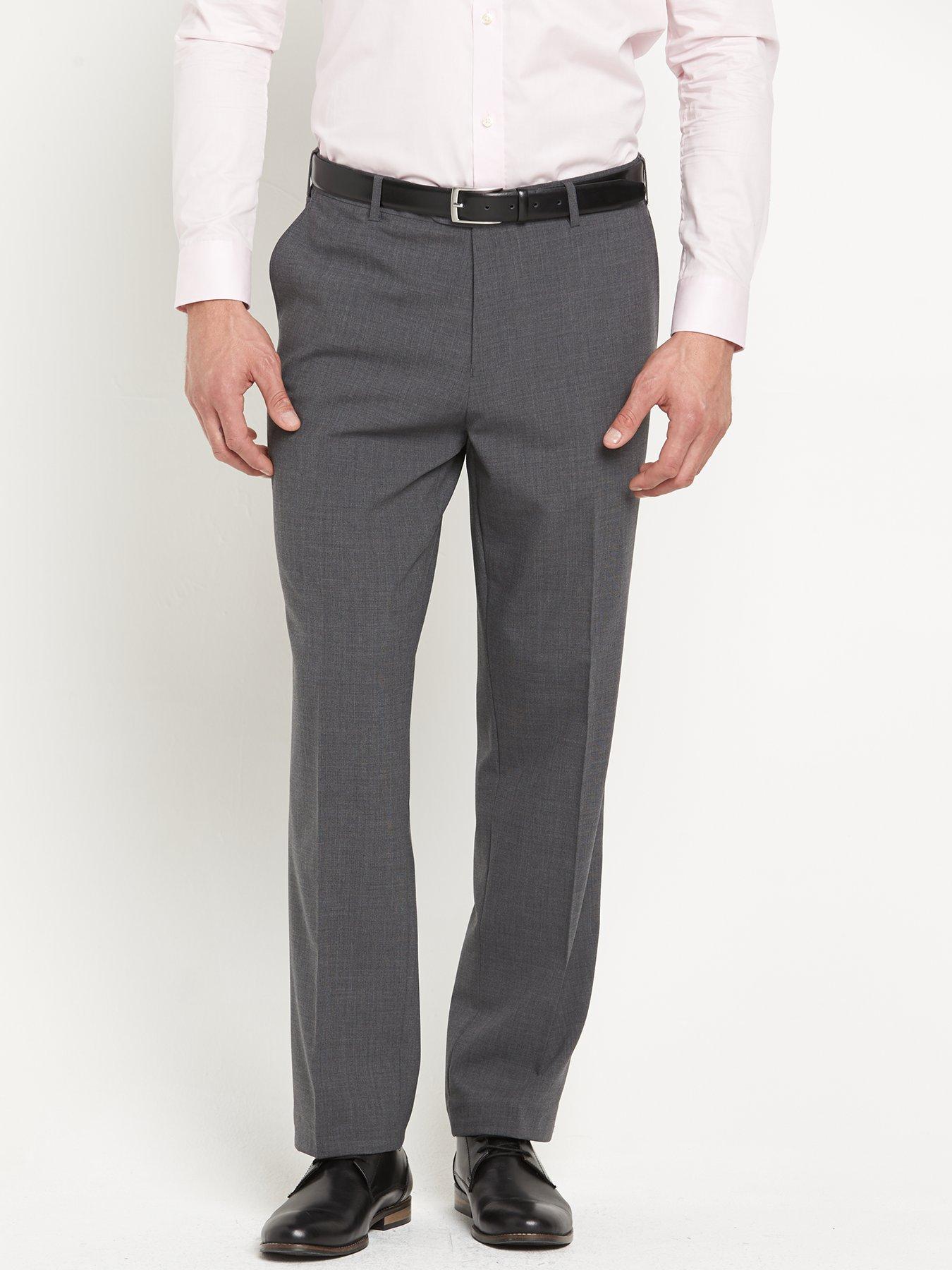 Grey Mens Clothing Trousers Paul & Shark Cotton Pants in Light Grey Slacks and Chinos Formal trousers for Men 
