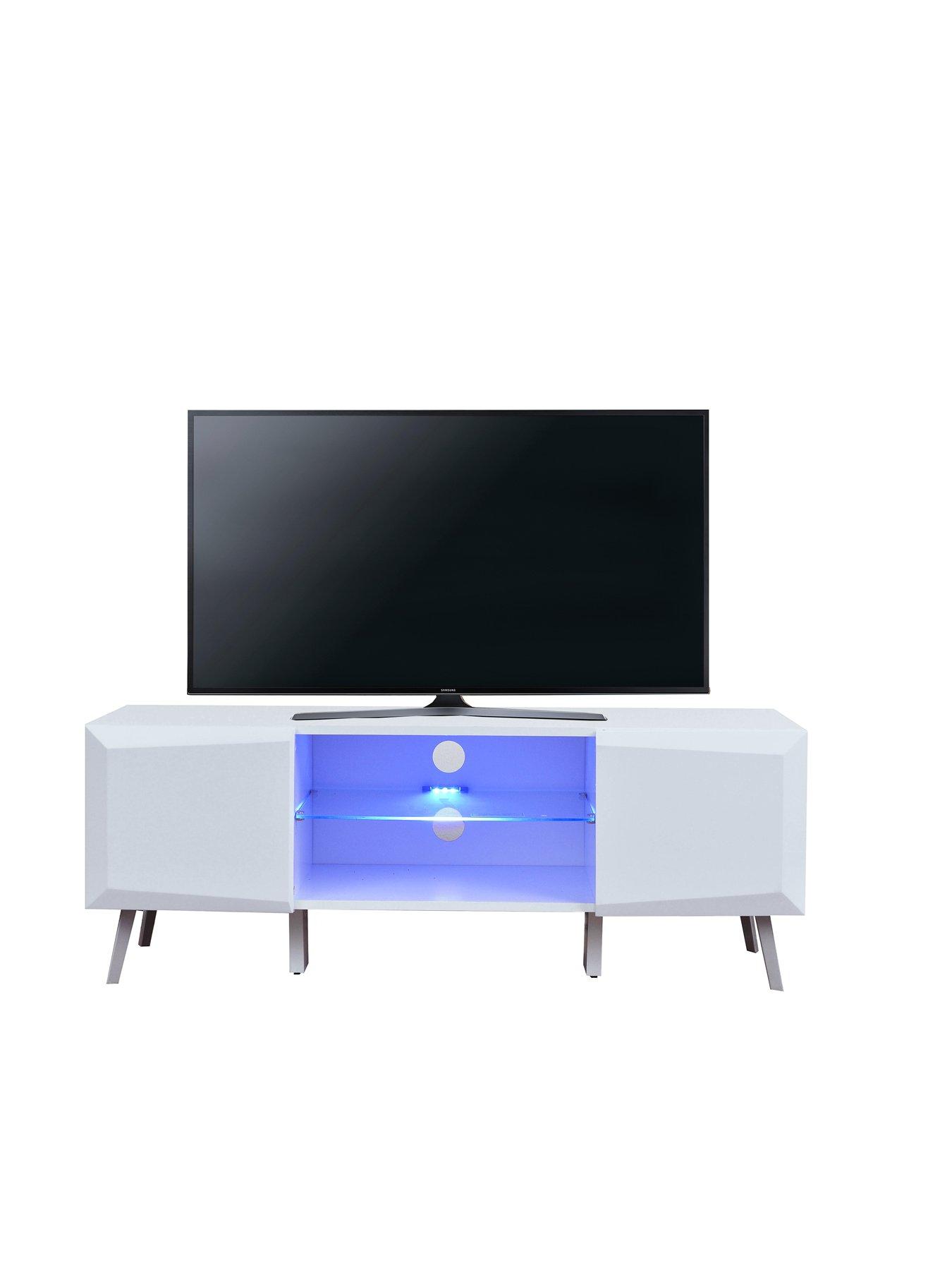 Xander Tv Stand With Led Lights Fits Up To 55 Inch Tv Very Co Uk