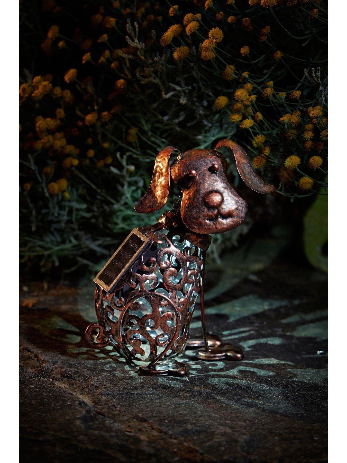 Image 3 of 3 of Smart Solar Metal Solar Dog Light