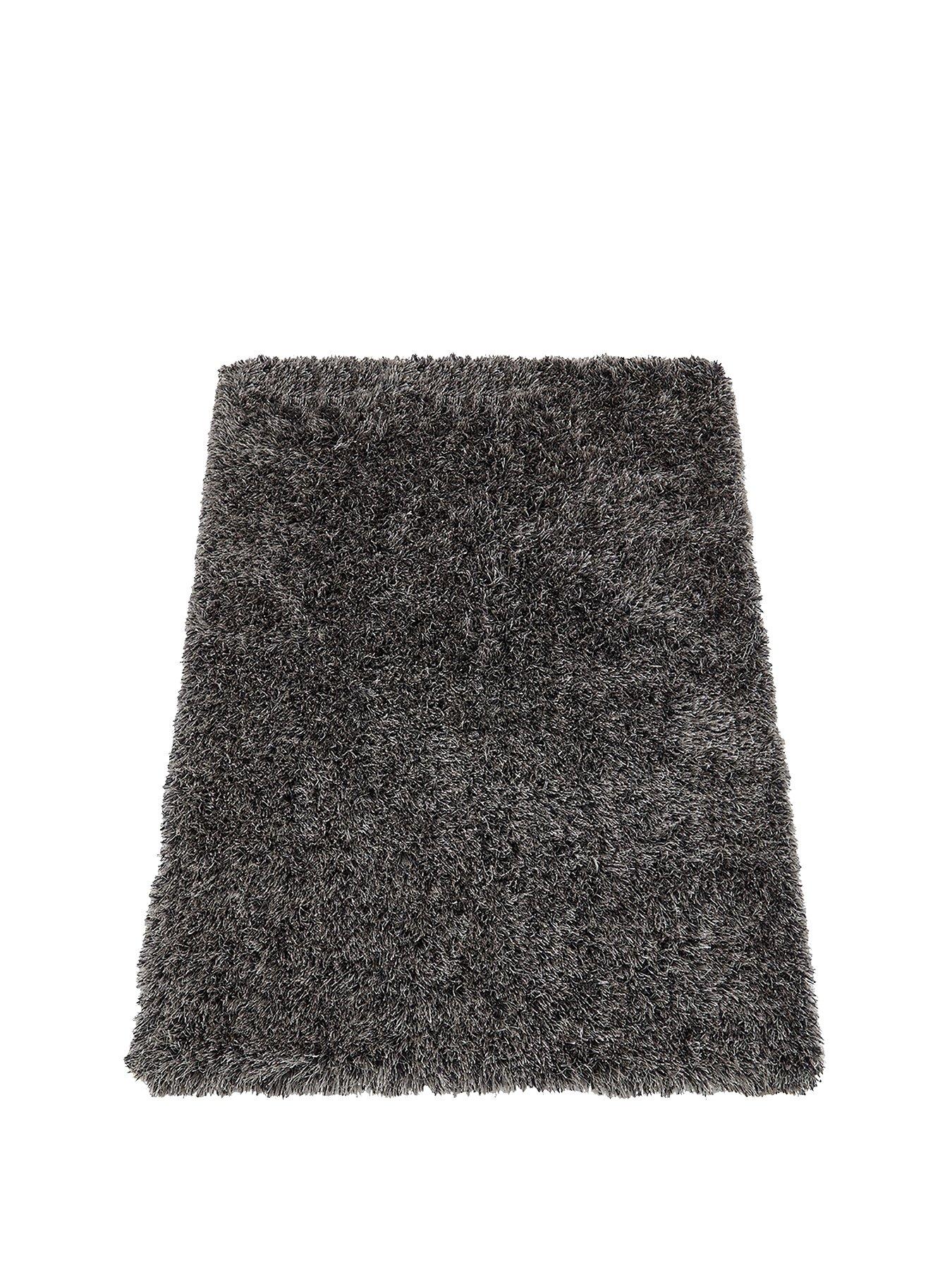 Product photograph of Origins Luxury Tonal Shaggy Rug from very.co.uk
