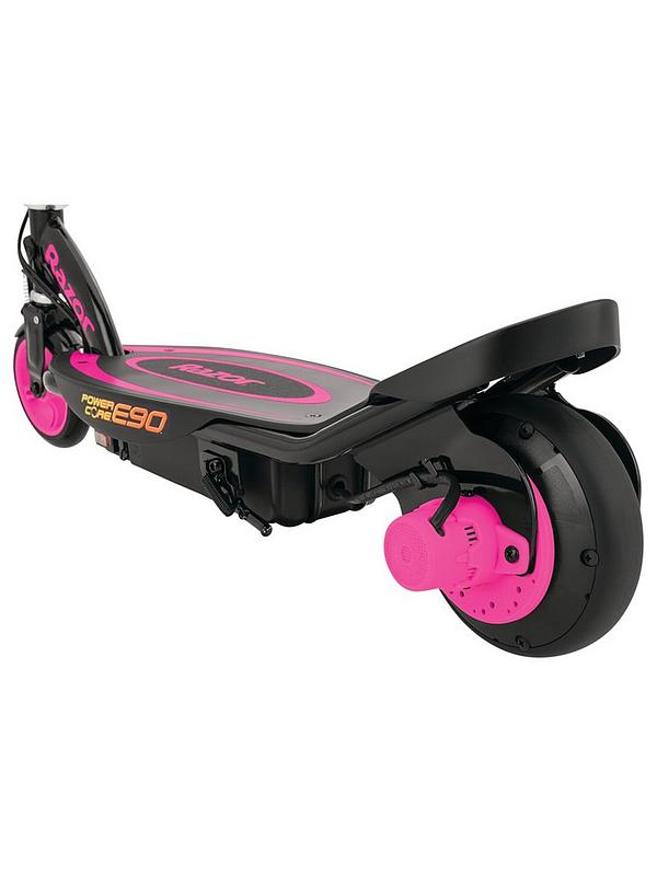 Image 4 of 7 of Razor Powercore E90 Scooter - Pink