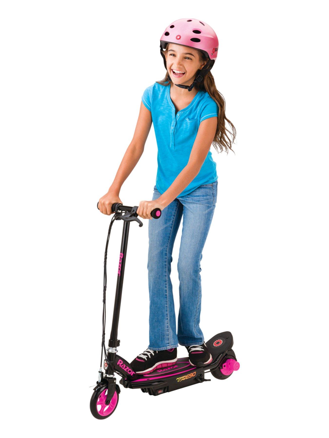 Image 6 of 8 of Razor Power Core E90 Electric Scooter for Kids 8+ - Pink